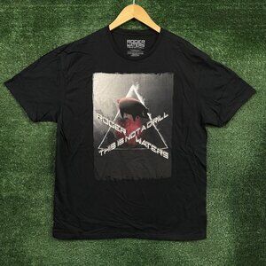 Roger Waters "This Is Not A Drill" Concert Tour Graphic Rock T-Shirt Size XL